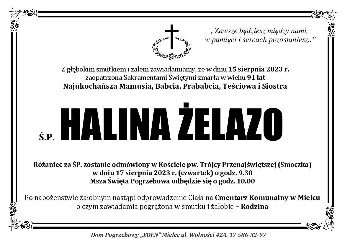 You are currently viewing Halina Żelazo