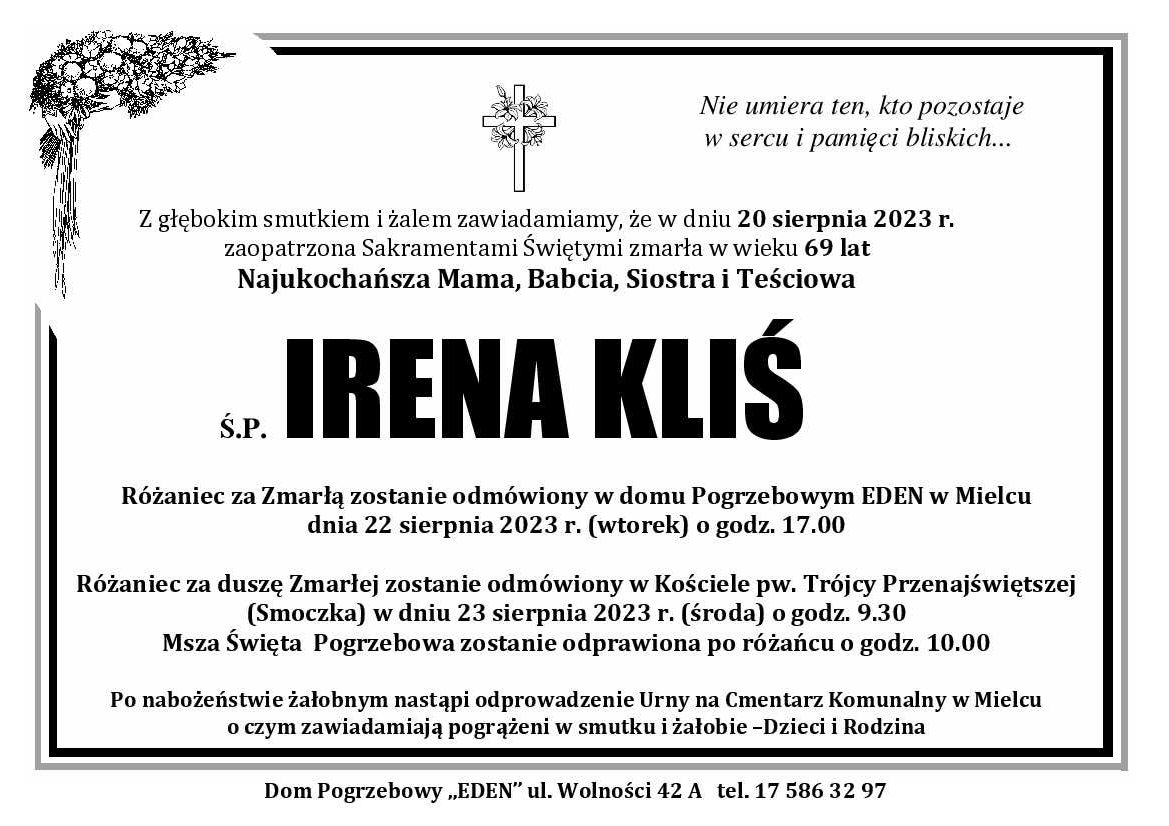 You are currently viewing Irena Kliś