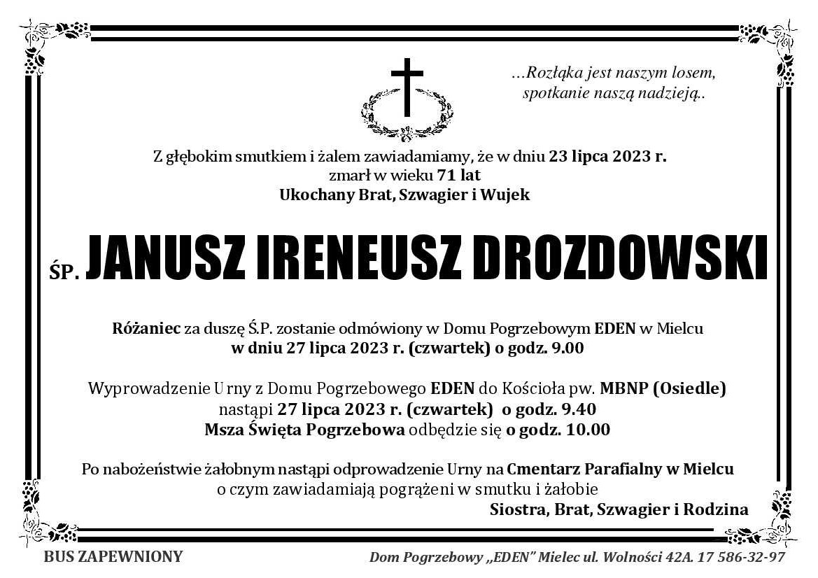 You are currently viewing Janusz Drozdowski