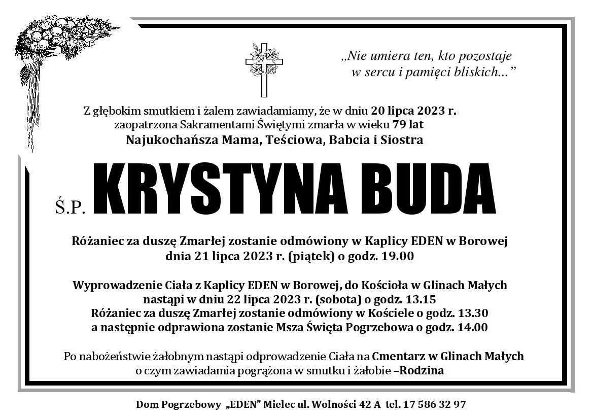 You are currently viewing Krystyna Buda