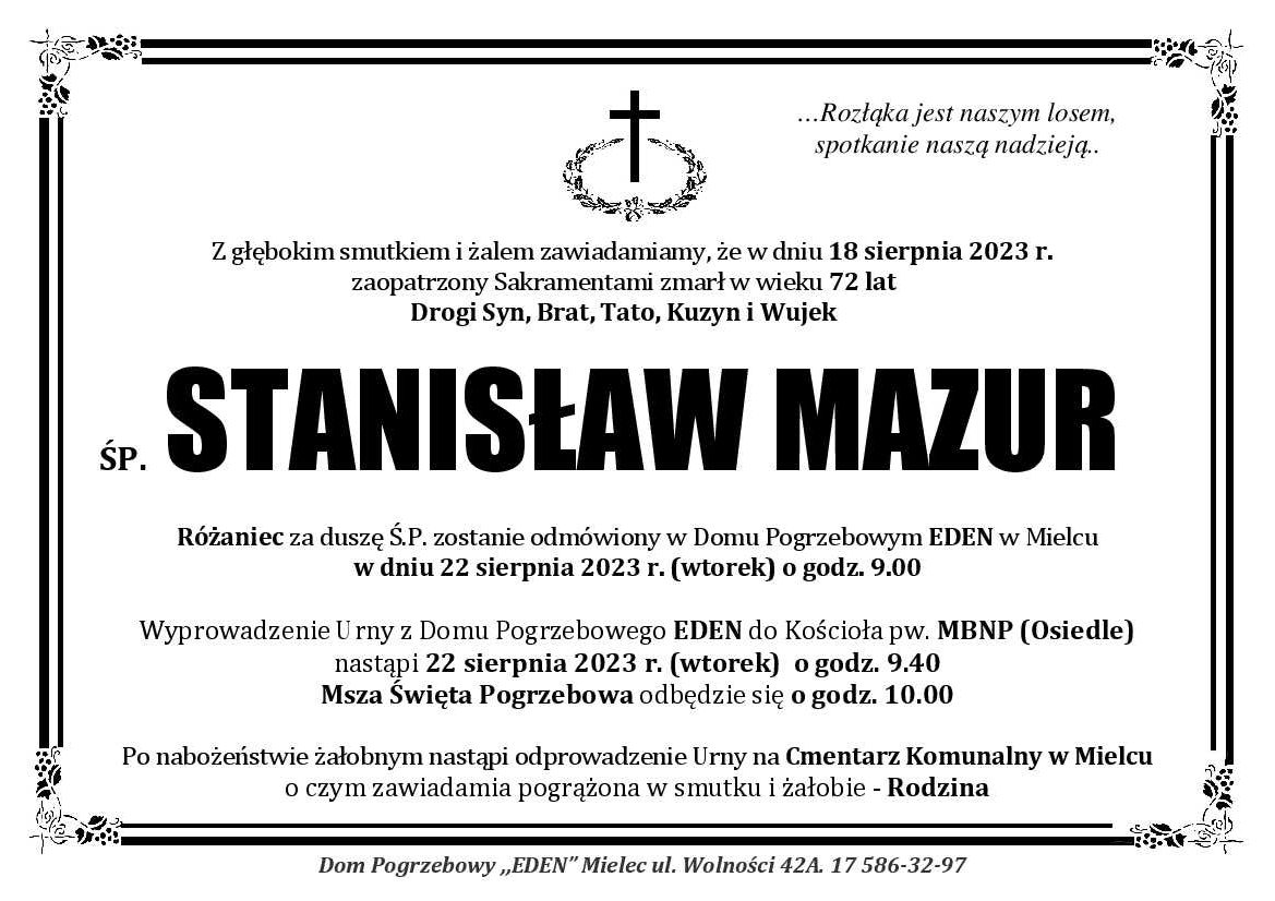 You are currently viewing Stanisław Mazur