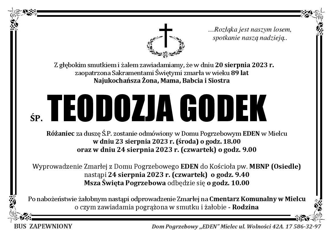 You are currently viewing Teodozja Godek